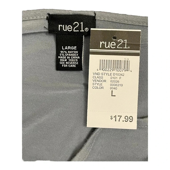 Rue21 Blue Ombré Dress sz‎ L - Picture 3 of 4